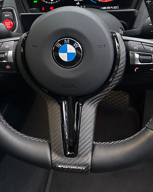 Carbon Fibre Style Centre Piece for BMW F Series (Matte)