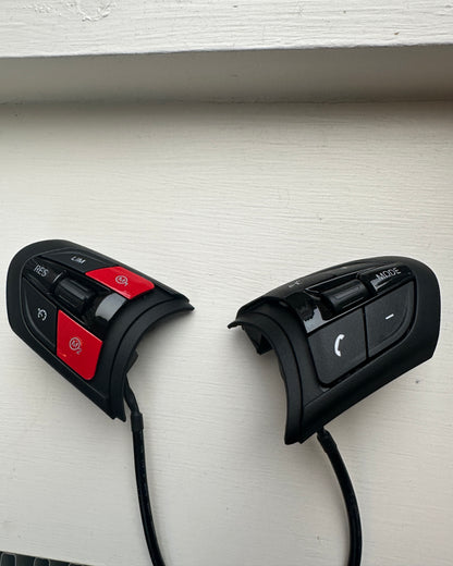 Steering Wheel Control Buttons for BMW F Series (with Red M1 & M2 Buttons)