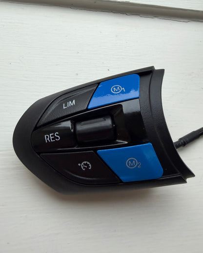 Steering Wheel Control Buttons for BMW F Series (with Blue M1 & M2 Buttons)