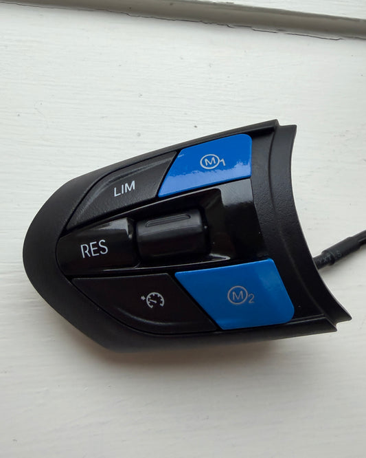 Steering Wheel Control Buttons for BMW F Series (with Blue M1 & M2 Buttons)